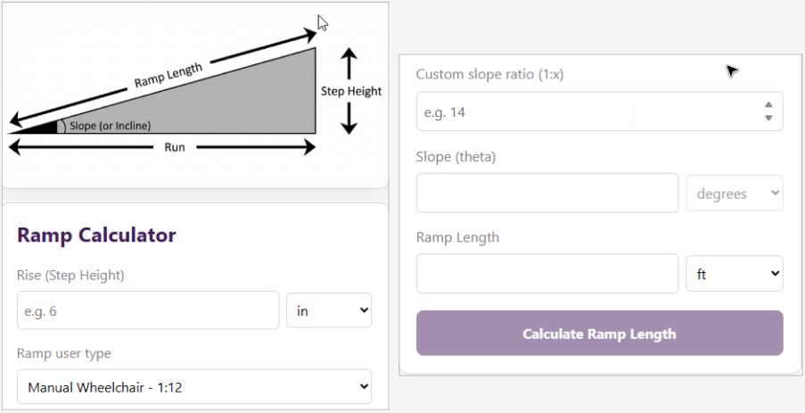 Ramp Calculator
